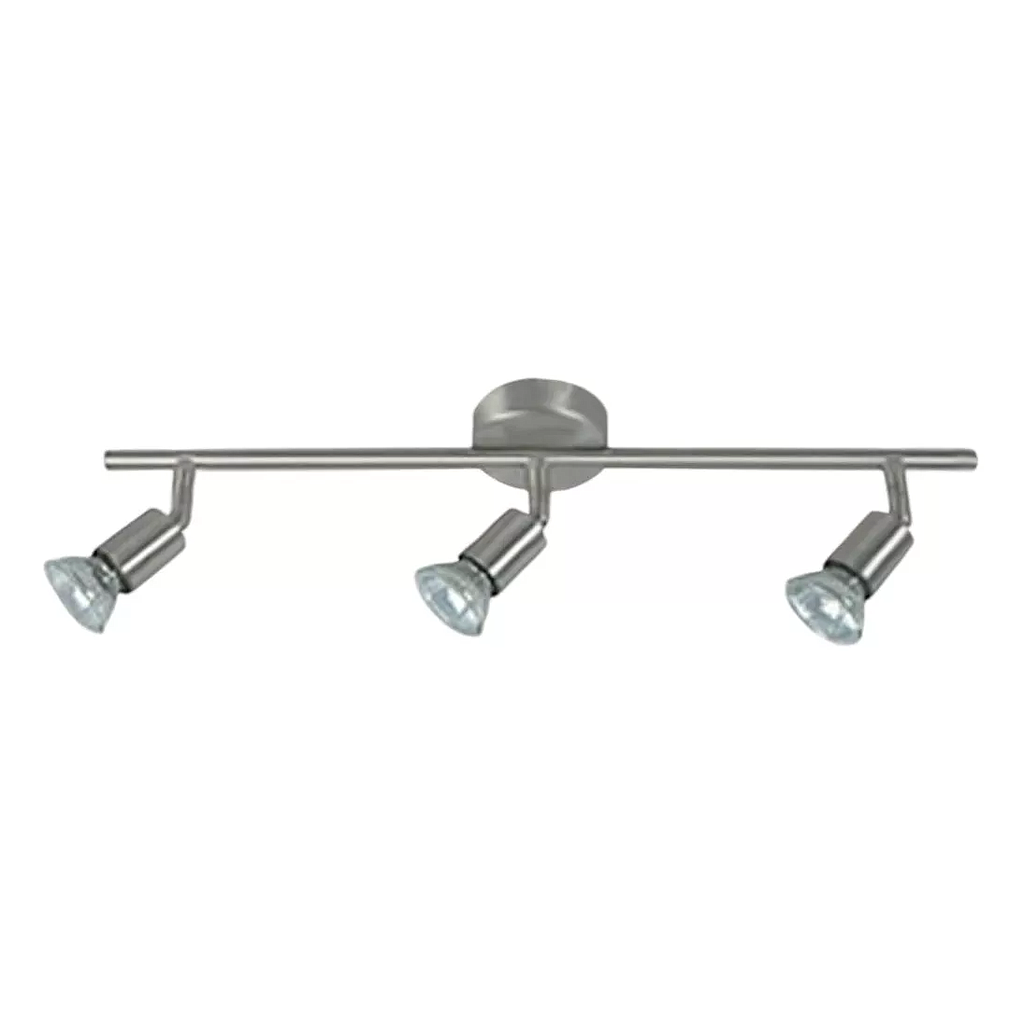 APLIQUE PARTY ACERO 3 LUCES GU10 CANDIL 