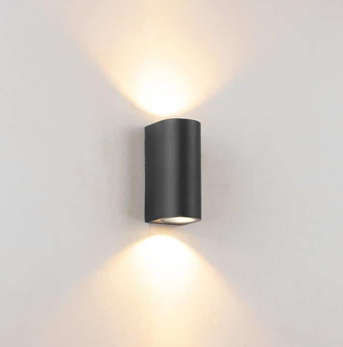 APLIQUE EXTERIOR ALUMINIO BIDIRECCIONAL GU10 
