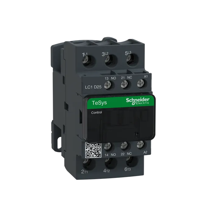 CONTACTOR TESYS DECA 3P 25A 220V 1NA+1NC SCHNEIDER
