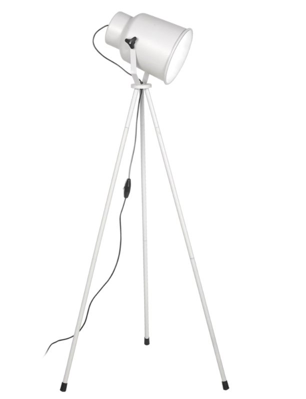 LAMPARA DE PIE TRIPODE METÁLICA 113CM SJ